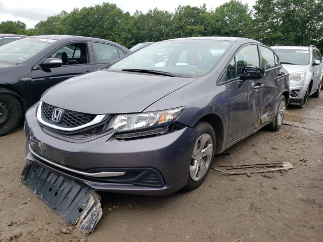 Photo 1 VIN: 2HGFB2F55EH514840 - HONDA CIVIC LX 