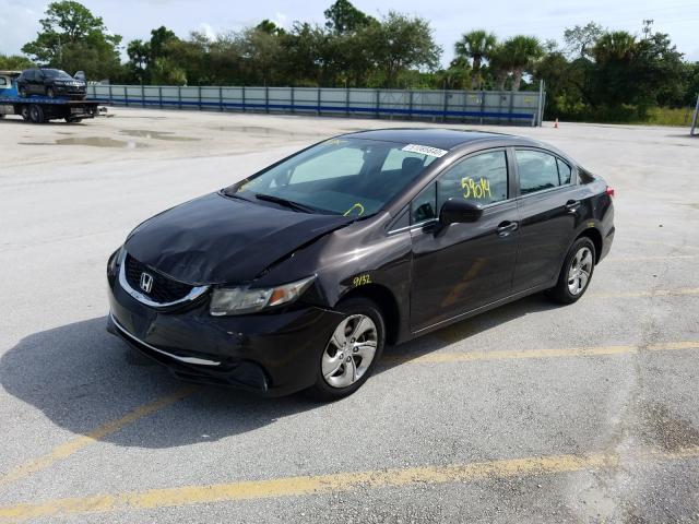 Photo 1 VIN: 2HGFB2F55EH518614 - HONDA CIVIC LX 