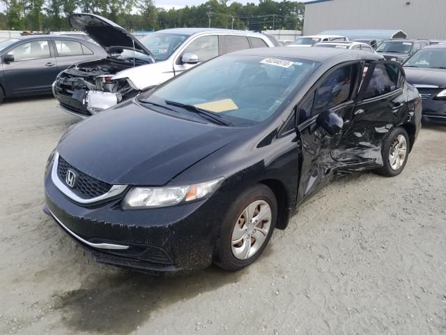 Photo 1 VIN: 2HGFB2F55EH522601 - HONDA CIVIC LX 