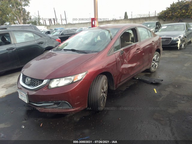 Photo 1 VIN: 2HGFB2F55EH524719 - HONDA CIVIC SEDAN 