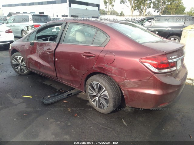 Photo 2 VIN: 2HGFB2F55EH524719 - HONDA CIVIC SEDAN 