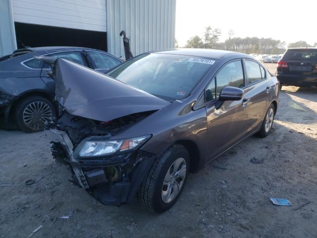 Photo 1 VIN: 2HGFB2F55EH528172 - HONDA CIVIC LX 