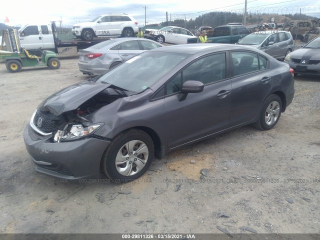 Photo 1 VIN: 2HGFB2F55EH530231 - HONDA CIVIC SEDAN 