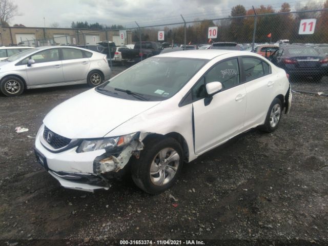 Photo 1 VIN: 2HGFB2F55EH549488 - HONDA CIVIC SEDAN 