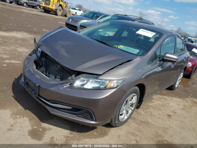 Photo 1 VIN: 2HGFB2F55FH510398 - HONDA CIVIC 