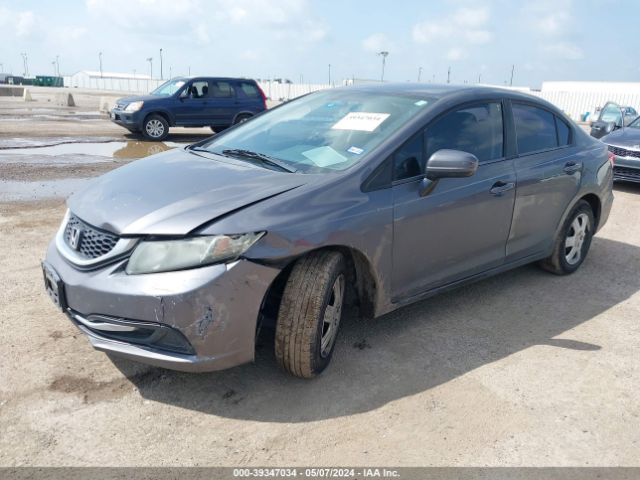 Photo 1 VIN: 2HGFB2F55FH555227 - HONDA CIVIC 