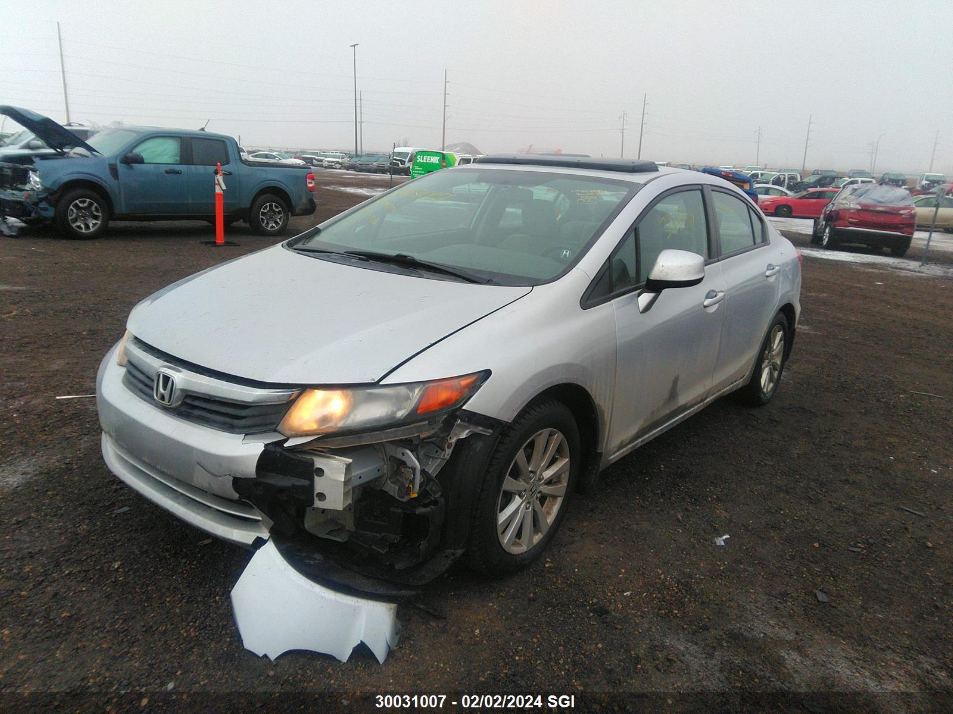 Photo 1 VIN: 2HGFB2F56CH044377 - HONDA CIVIC 