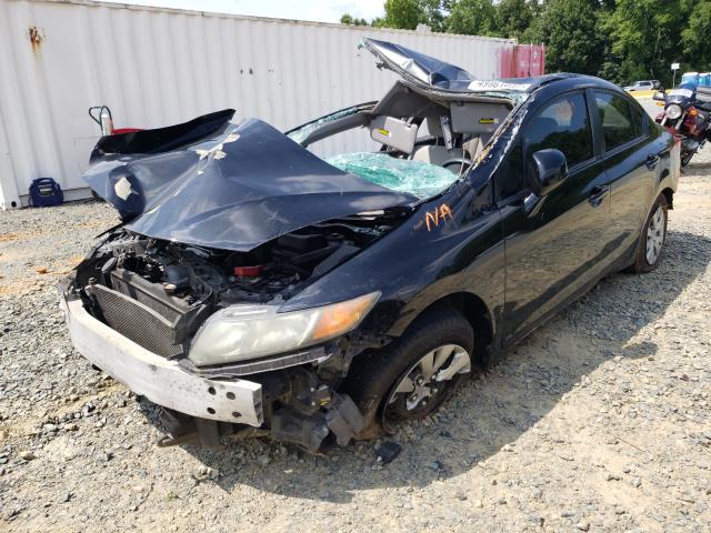 Photo 1 VIN: 2HGFB2F56CH322419 - HONDA CIVIC LX 