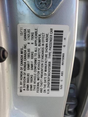 Photo 11 VIN: 2HGFB2F56CH325868 - HONDA CIVIC 