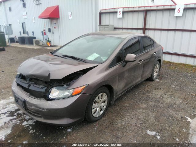 Photo 1 VIN: 2HGFB2F56CH548332 - HONDA CIVIC SDN 