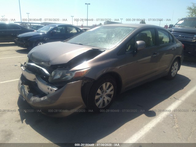 Photo 1 VIN: 2HGFB2F56CH593562 - HONDA CIVIC SDN 