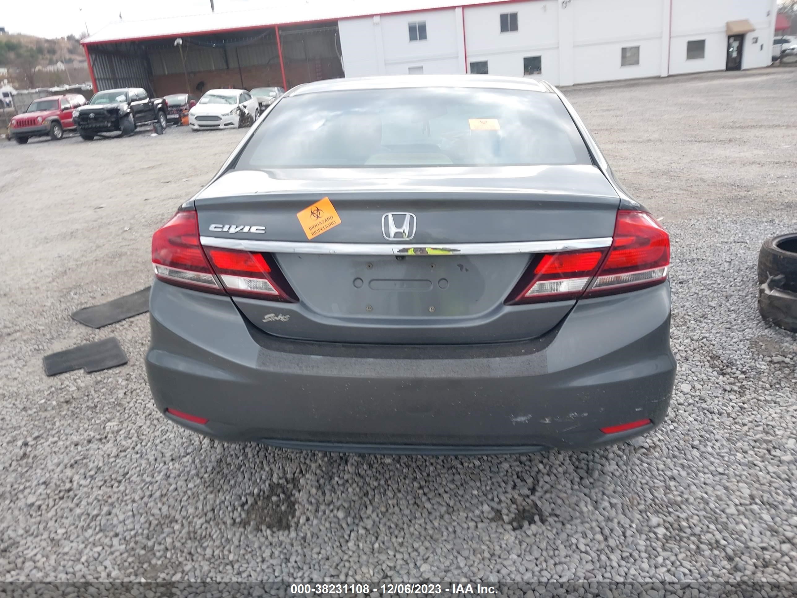 Photo 15 VIN: 2HGFB2F56DH301250 - HONDA CIVIC 