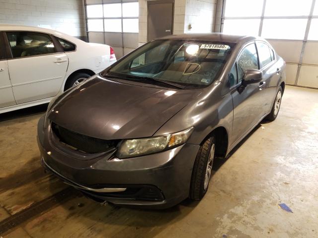 Photo 1 VIN: 2HGFB2F56DH501738 - HONDA CIVIC LX 