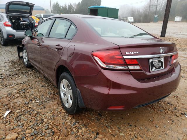 Photo 2 VIN: 2HGFB2F56DH507538 - HONDA CIVIC LX 