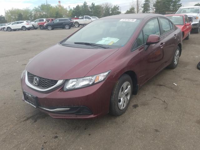 Photo 1 VIN: 2HGFB2F56DH560093 - HONDA CIVIC LX 