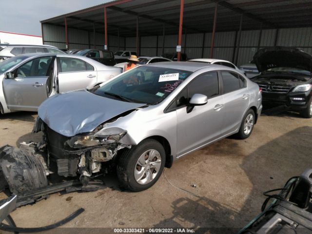 Photo 1 VIN: 2HGFB2F56DH567416 - HONDA CIVIC SDN 