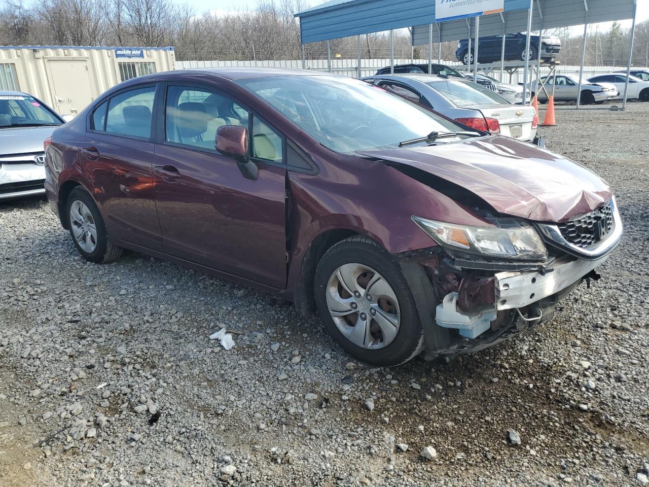 Photo 3 VIN: 2HGFB2F56DH583261 - HONDA CIVIC 