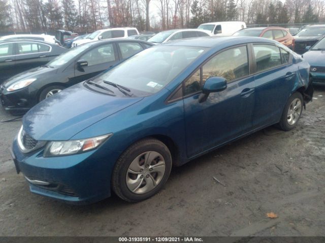 Photo 1 VIN: 2HGFB2F56DH598309 - HONDA CIVIC SDN 