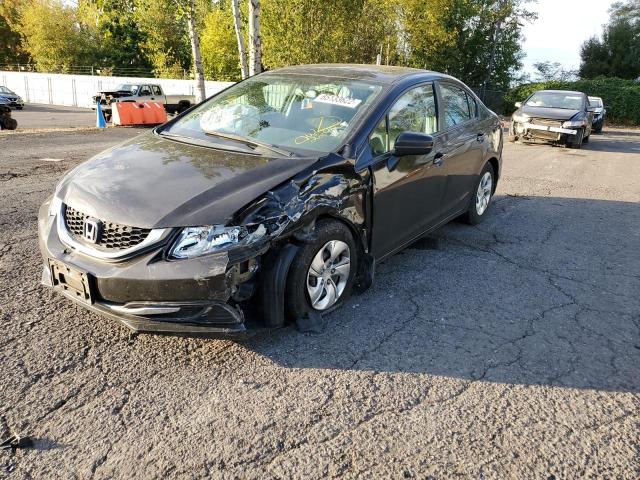 Photo 1 VIN: 2HGFB2F56EH501708 - HONDA CIVIC LX 