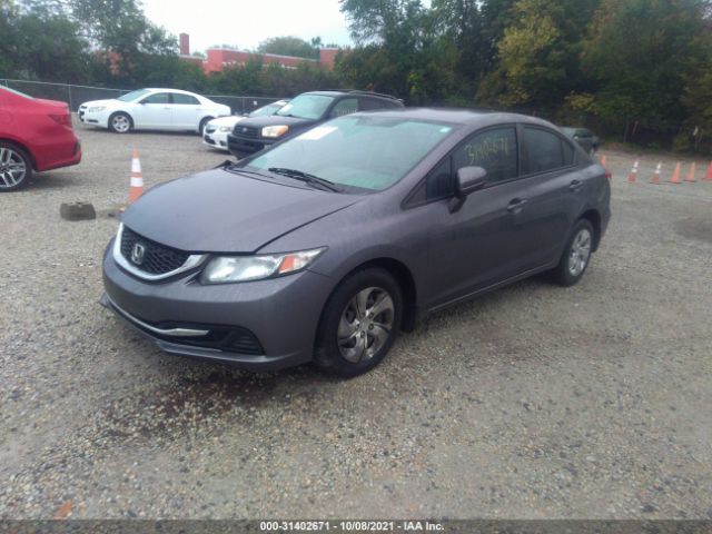 Photo 1 VIN: 2HGFB2F56EH507671 - HONDA CIVIC SEDAN 