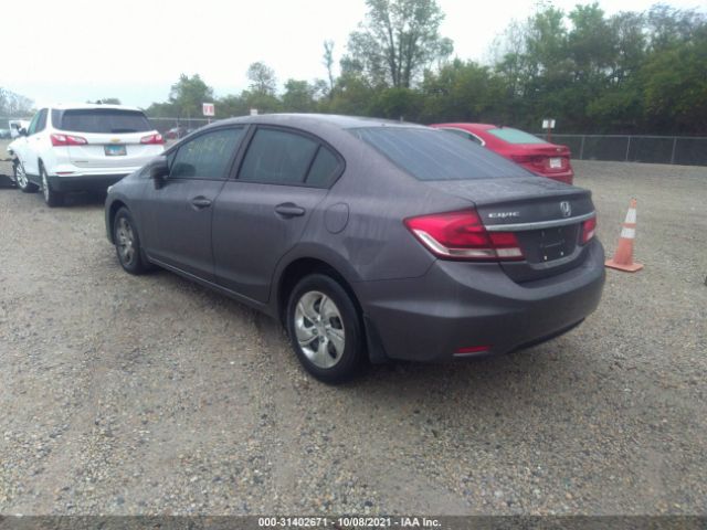 Photo 2 VIN: 2HGFB2F56EH507671 - HONDA CIVIC SEDAN 