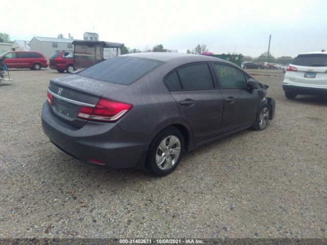 Photo 3 VIN: 2HGFB2F56EH507671 - HONDA CIVIC SEDAN 