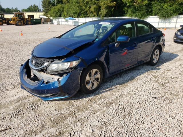 Photo 1 VIN: 2HGFB2F56EH511641 - HONDA CIVIC LX 