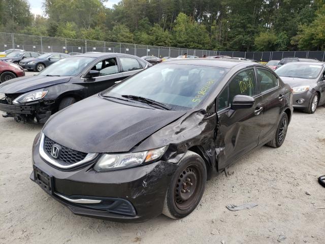 Photo 1 VIN: 2HGFB2F56EH513082 - HONDA CIVIC LX 