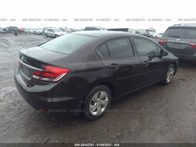 Photo 3 VIN: 2HGFB2F56EH527595 - HONDA CIVIC SEDAN 