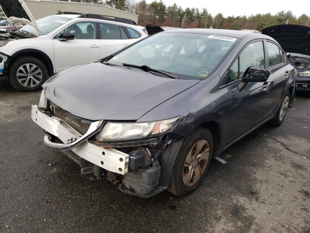 Photo 1 VIN: 2HGFB2F56EH534496 - HONDA CIVIC LX 