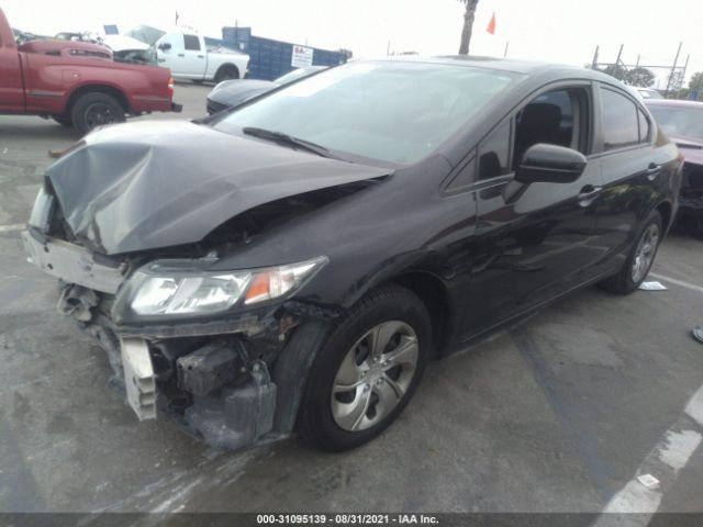 Photo 1 VIN: 2HGFB2F56EH540055 - HONDA CIVIC SEDAN 