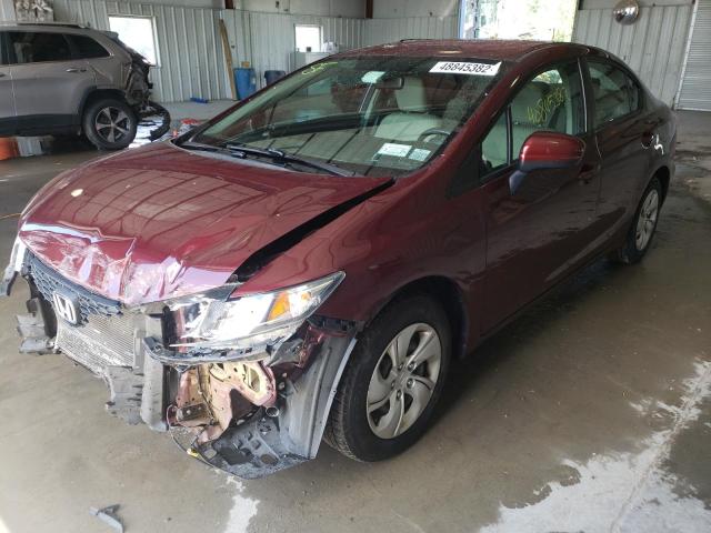 Photo 1 VIN: 2HGFB2F56EH547829 - HONDA CIVIC LX 