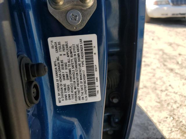 Photo 11 VIN: 2HGFB2F56EH554117 - HONDA CIVIC 