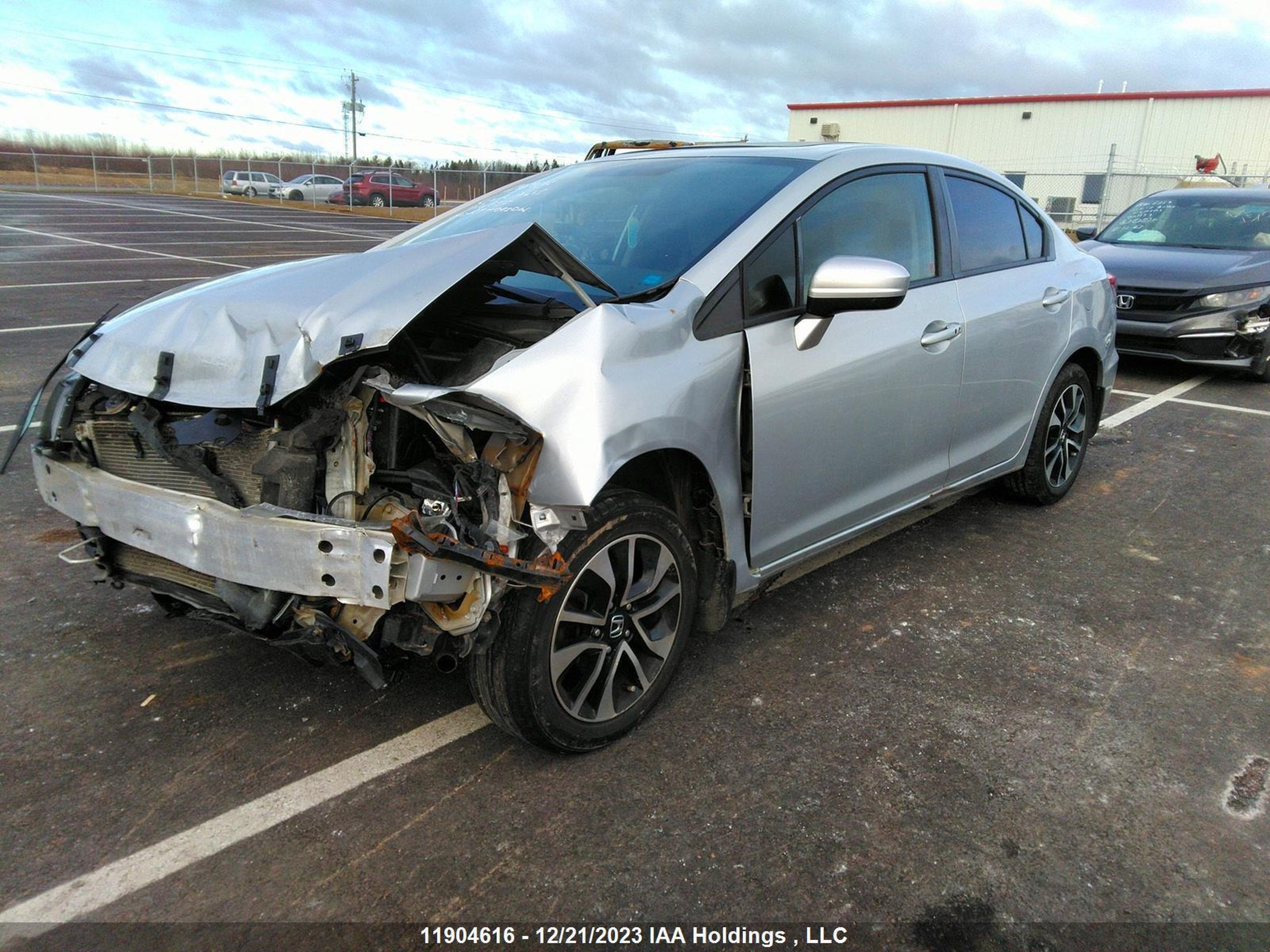 Photo 1 VIN: 2HGFB2F56FH030855 - HONDA CIVIC 