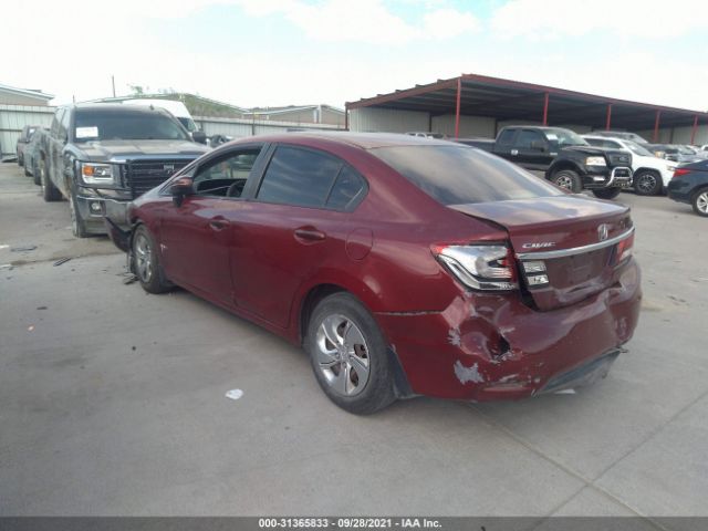 Photo 2 VIN: 2HGFB2F56FH525928 - HONDA CIVIC SEDAN 