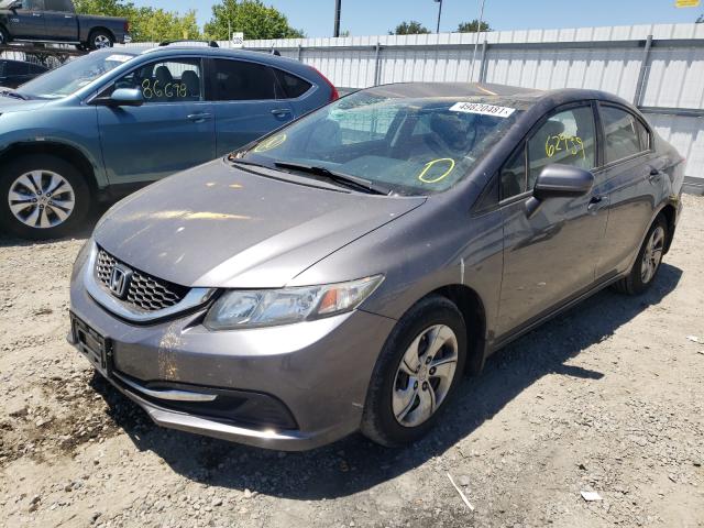 Photo 1 VIN: 2HGFB2F56FH548089 - HONDA CIVIC LX 