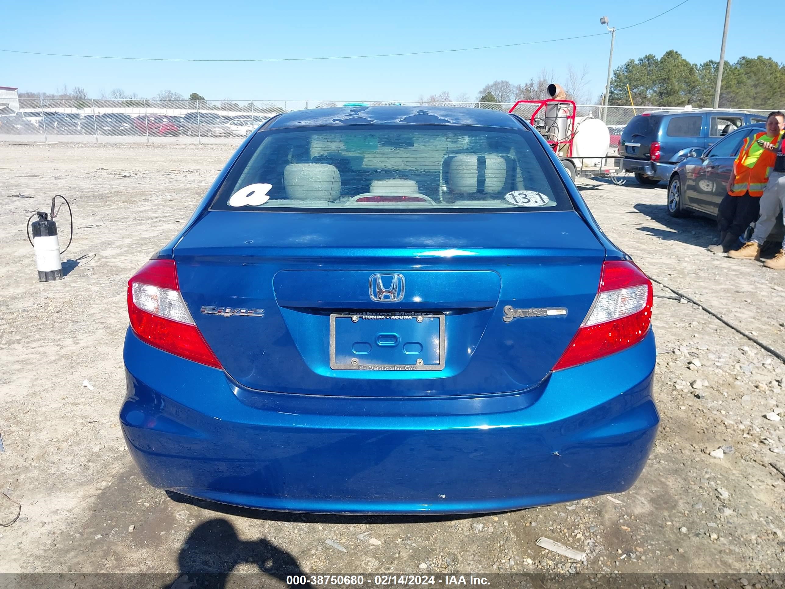 Photo 15 VIN: 2HGFB2F57CH501052 - HONDA CIVIC 