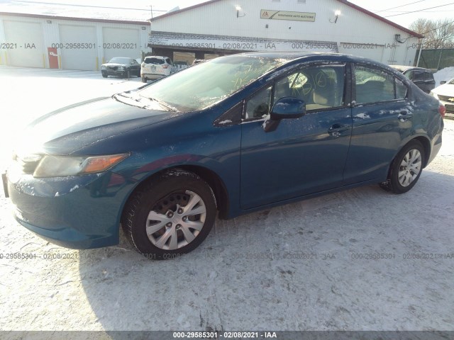 Photo 1 VIN: 2HGFB2F57CH543205 - HONDA CIVIC SDN 