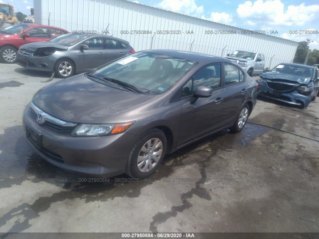 Photo 1 VIN: 2HGFB2F57CH581243 - HONDA CIVIC SDN 