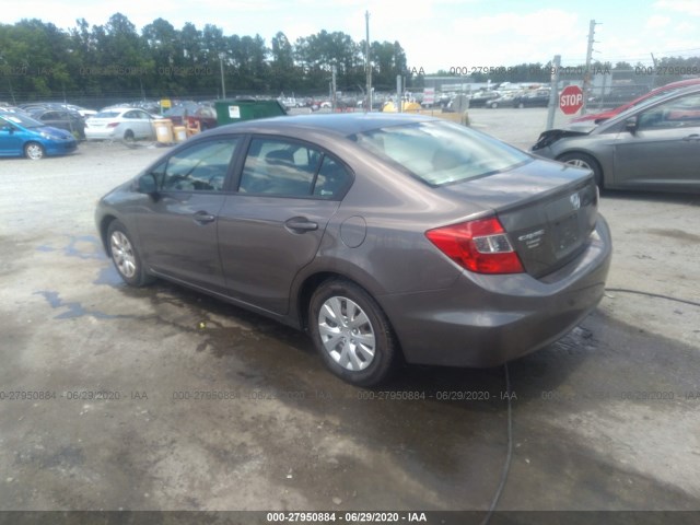 Photo 2 VIN: 2HGFB2F57CH581243 - HONDA CIVIC SDN 