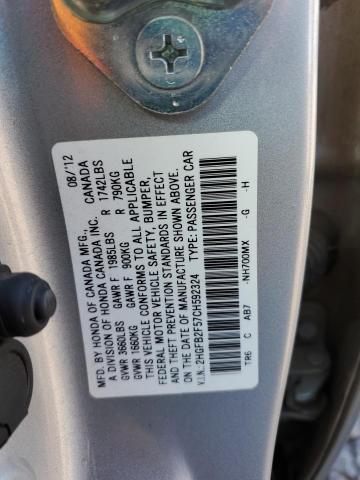 Photo 11 VIN: 2HGFB2F57CH592324 - HONDA CIVIC 