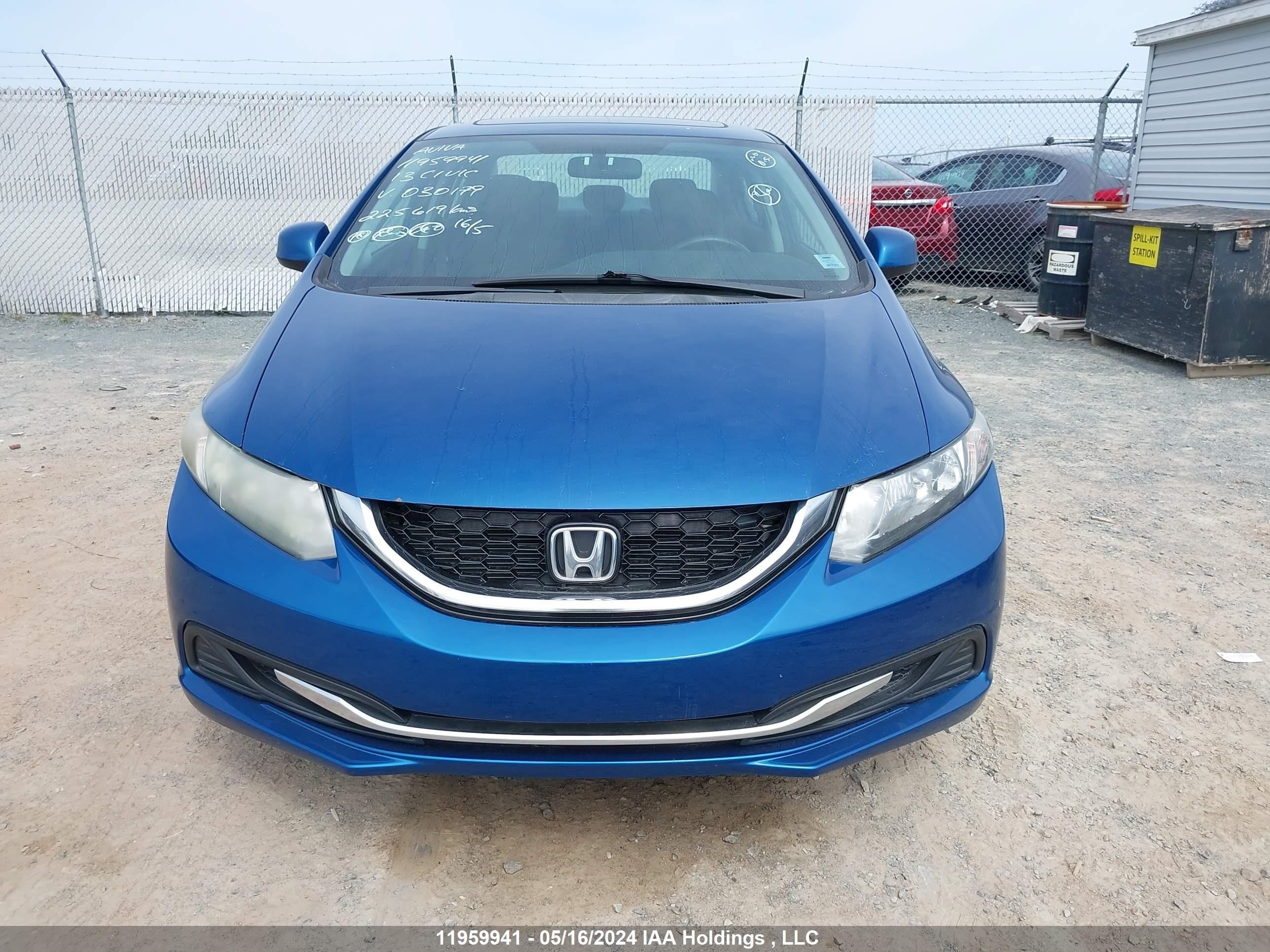 Photo 12 VIN: 2HGFB2F57DH030179 - HONDA CIVIC 