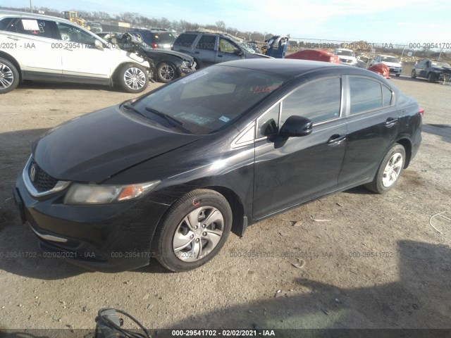 Photo 1 VIN: 2HGFB2F57DH536837 - HONDA CIVIC SDN 