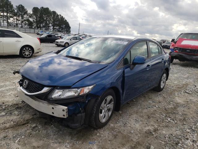 Photo 1 VIN: 2HGFB2F57DH546509 - HONDA CIVIC LX 