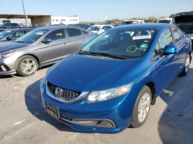 Photo 1 VIN: 2HGFB2F57DH562113 - HONDA CIVIC LX 