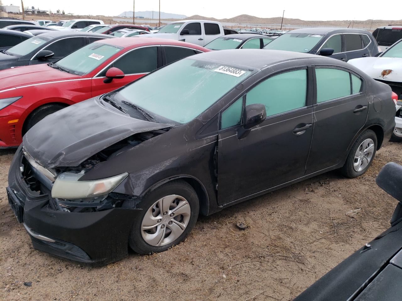 Photo 1 VIN: 2HGFB2F57DH575380 - HONDA CIVIC 