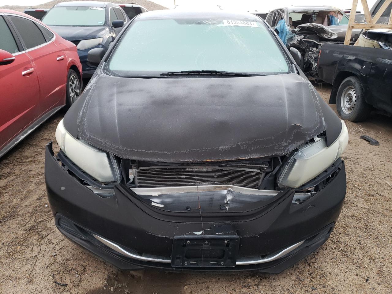 Photo 2 VIN: 2HGFB2F57DH575380 - HONDA CIVIC 