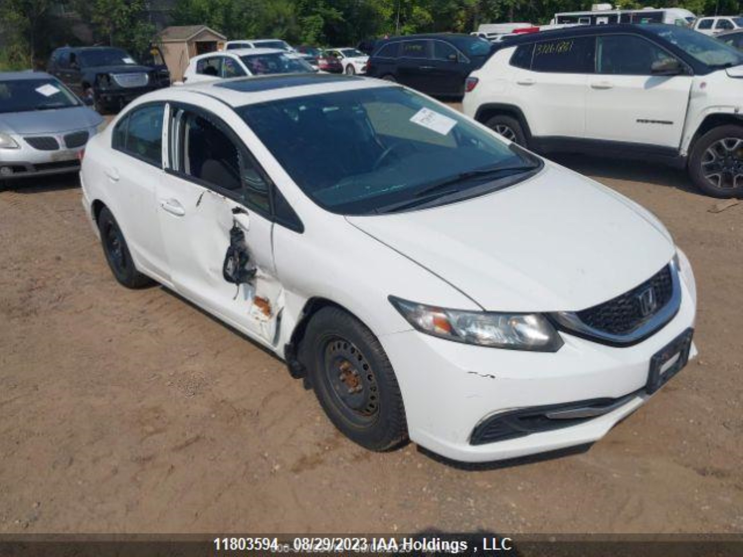 Photo 1 VIN: 2HGFB2F57EH007342 - HONDA CIVIC 