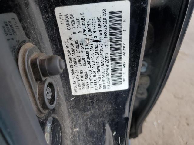 Photo 11 VIN: 2HGFB2F57EH502320 - HONDA CIVIC LX 