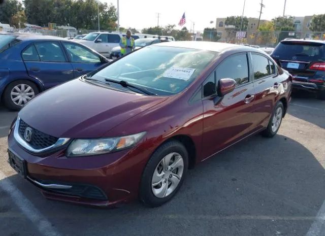 Photo 1 VIN: 2HGFB2F57EH504598 - HONDA CIVIC SEDAN 